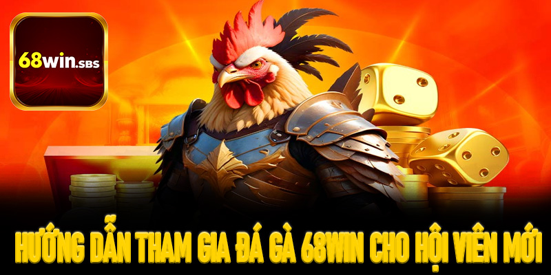 Hướng dẫn tham gia chơi đá gà 68Win cho hội viên mới